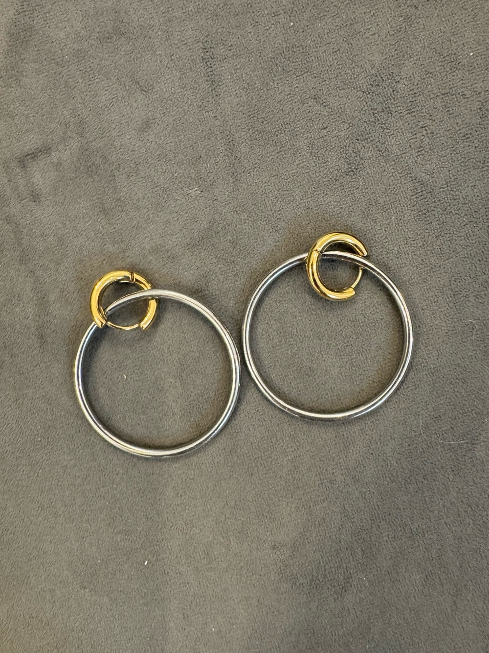 bracha two tone hoops